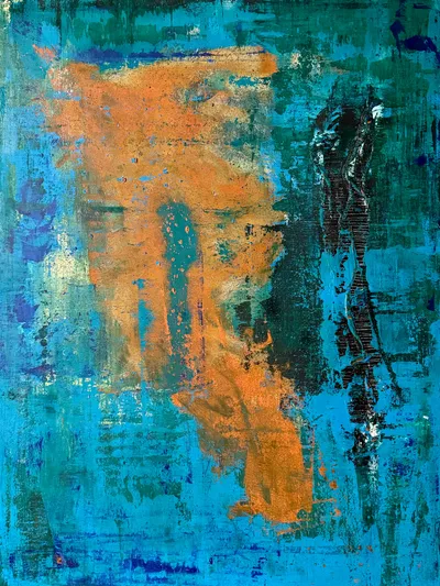 readyornot #9, Acryl auf Leinwand, 160x120 Zentimeter