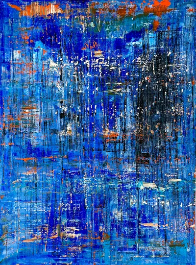 readyornot #22, Acryl auf Leinwand, 160x120 Zentimeter