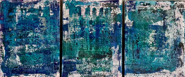 readyornot #14, Acryl auf Leinwand, 3 x 80x60 Zentimeter