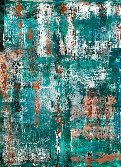 readyornot #26, Acryl auf Leinwand, 160x120 Zentimeter
