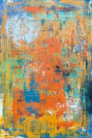 presenttense #9, Acryl auf Leinwand, 120x80 Zentimeter