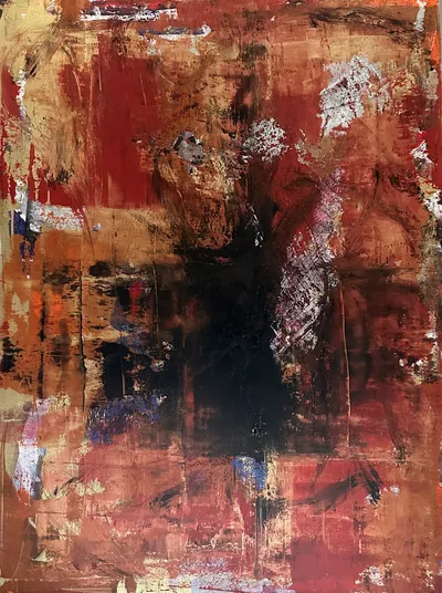 readyornot #6, Acryl auf Leinwand, 160x120 Zentimeter