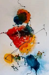 mapping#3, Tusche, 40x60 Zentimeter