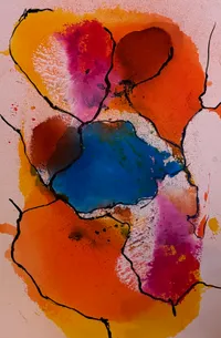 mapping#4, Tusche, 40x60 Zentimeter